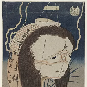 The Ghost of Oiwa, c. 1831-32 (colour woodblock print)