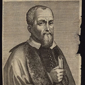 Giovanni Antonio de Sacchis called Il Pordenone (engraving)