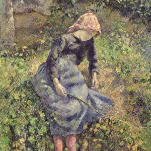 Girl with a Stick, 1881 (oil on canvas)