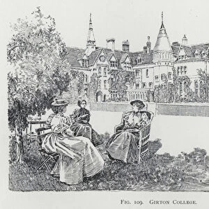 Girton College (engraving)