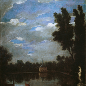 Grand Pond of the Buen Retiro, c. 1657 (oil on canvas)