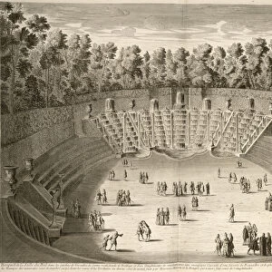 Grove of the Salle du Bal, Versailles, from Les Plans
