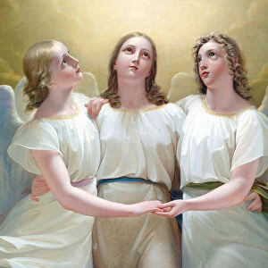 Three Guardian Angels, 1822 (oil on canvas)