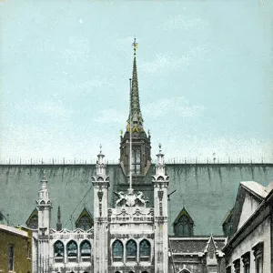 Guildhall and Lord Mayors carriage, London (colour photo)