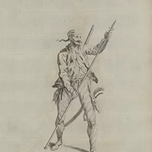 Habit of a Rascian Tolpatch in 1742 (engraving)