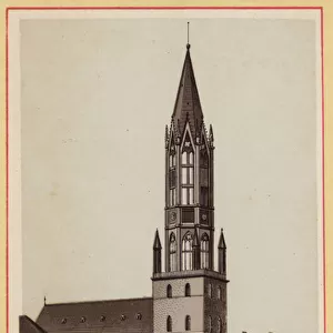 Hamburg: Jacobi-Kirche (litho)
