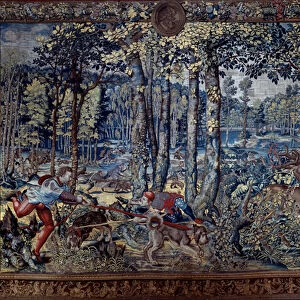 Hanging of the hunts of Maximilian known as "Beautiful hunts of Guise"