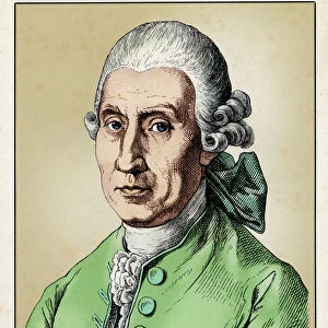 Hans Konrad Dieterich EKHOF (1720-1778), actor and theater director
