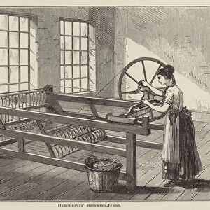 Hargreaves Spinning-Jenny (engraving)