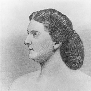 Harriet Lane, c. 1860 (engraving)