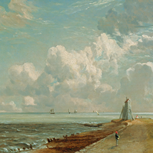 Harwich, The Low Lighthouse and Beacon Hill, c. 1820 (oil on canvas)