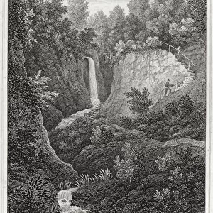 The Head of Shanklin Chine (engraving)