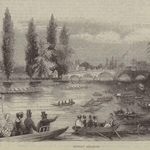 Henley Regatta, 1843 (engraving)