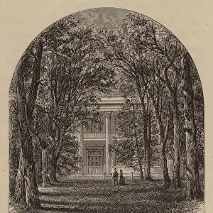 The Hermitage, General Andrew Jacksons old homestead, near Nashville, Tennessee (engraving)