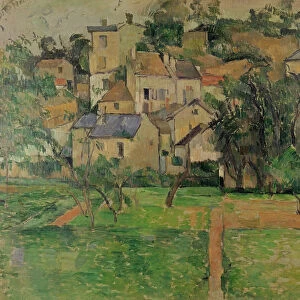 The Hermitage at Pontoise, 1884 (oil on canvas)