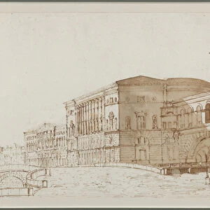 The Hermitage Theatre in Saint Petersburg - Pietro di Gottardo Gonzaga (1751-1831)