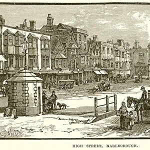 High Street, Marlborough (engraving)