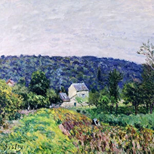 Hills Surrounding Paris, 1879 (oil on canvas)