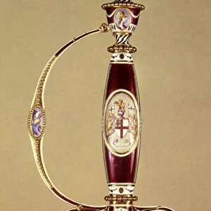 Hilt of a sword presented to Colonel James Hartley (1745-99) by the East India Company