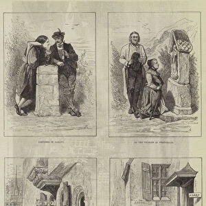 Holiday Sketches in Germany (engraving)