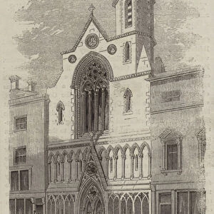 Holy Trinity Chapel, Knightsbridge (engraving)
