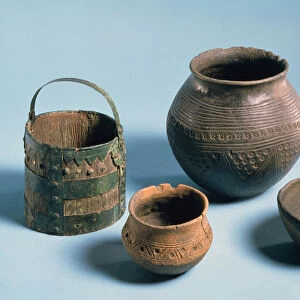 Household equipment, Anglo-Saxon, probably 5th-7th century (pottery)