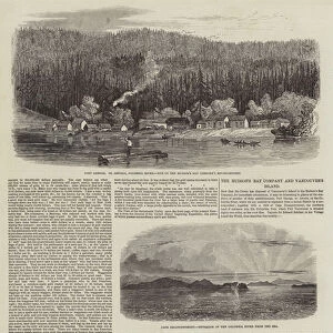 The Hudsons Bay Company and Vancouver Island (engraving)