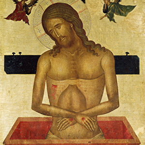 Icon depicting Christ in the tomb (oil on panel)