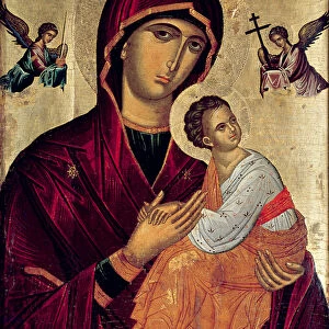 Icon depicting the Holy Mother of the Passion (oil on panel)