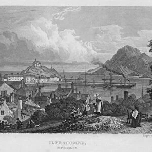 Ilfracombe, Devonshire (engraving)