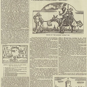 Illustrated News, a Sketch of the Rise and Progress of Pictorial Journalism (engraving)