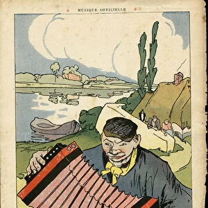 Illustration by Aristide Delannoy (1874-1911) in Le Rire