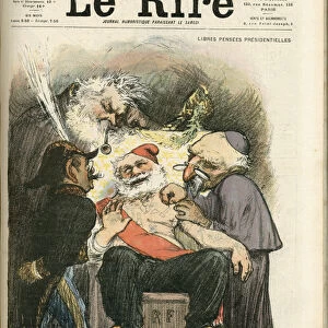 Illustration of Charles Leandre (1862-1934) for the Cover of Le Rire, no