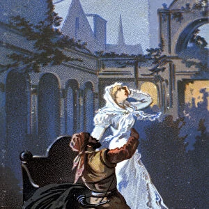 Illustration of "Ernani"by Italian composer Giuseppe Verdi (1813 - 1901)