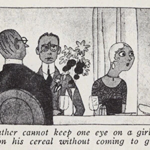 Illustration for Gentlemen Prefer Blondes by Anita Loos (litho)