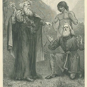 Illustration for King Lear (engraving)