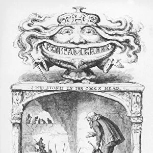 Illustration for The Pentamerone by George Cruikshank (engraving)