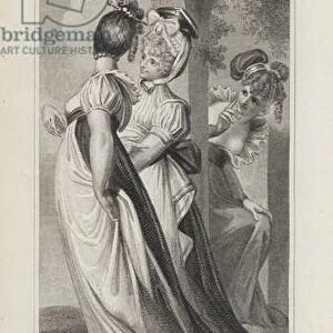 Illustration for Shakespeares Much Ado About Nothing (engraving)