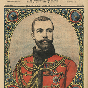 His Imperial Highness Prince Nicholas Alexandrovitch, future Emperor and Tsar Nicholas II