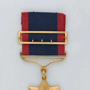 Indian Order of Merit, Badge of the 1st Class Military Division, 1837-1912 (metal)
