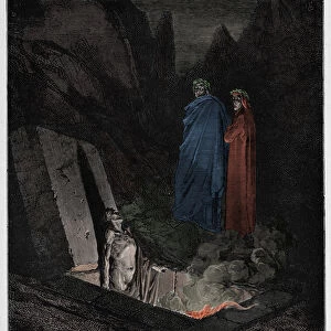 Inferno, Canto 10 : Farinata degli Uberti addresses Dante