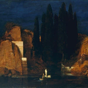 Isle of the Dead, second version, 1880 (oil on wood)