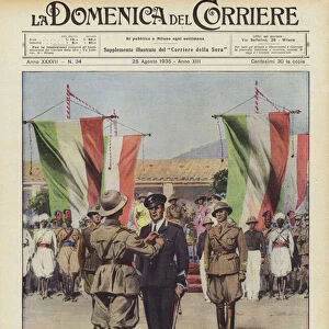The Italian Value in Africa (colour litho)