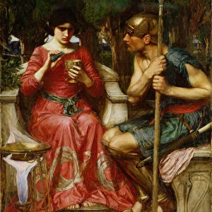 Jason and Medea, 1907 (oil on canvas)