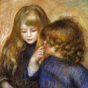 Jean and Coco; Jean et Coco, c. 1902 (pastel on paper laid on canvas)