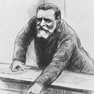 Jean Jaures in the Chamber of Deputies, June 1907 (litho)