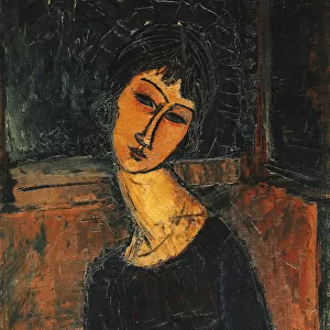 Jeanne Hebuterne, c. 1916-17 (oil on canvas)