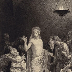 Jesus appears to the Disciples (engraving)