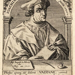Joachim von Watt, Swiss humanist, 1484-1551