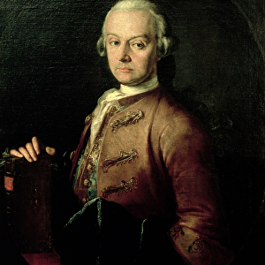 Johann Georg Leopold Mozart (1719-87), father of Wolfgang Amadeus, 1765